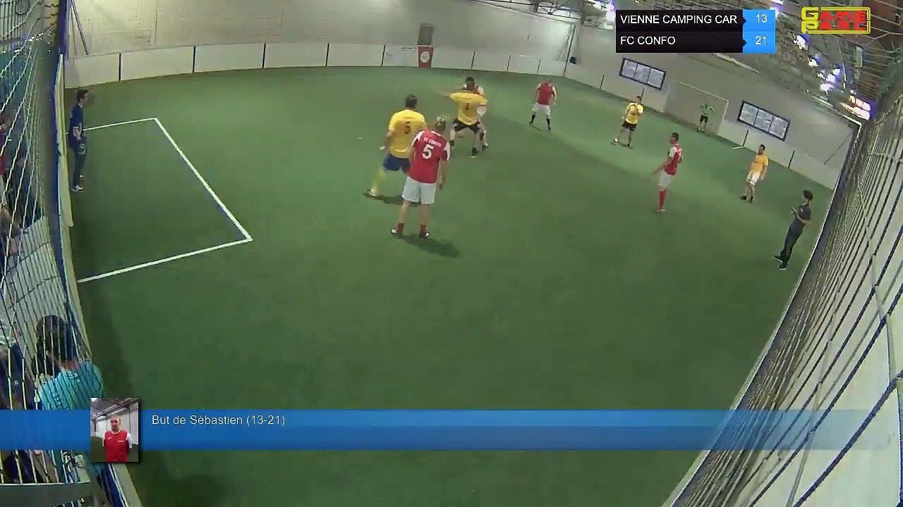 But de Sébastien (13-21) - VIENNE CAMPING CAR Vs FC CONFO  - 30/04/19 20:00 - LIGUE 4