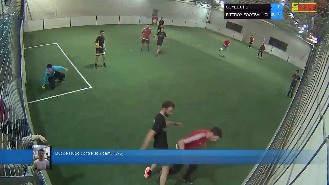 But de Hugo contre son camp (7-6) - SOYEUX FC  Vs FITZROY FOOTBALL CLUB  - 30/04/19 21:00 - LIGUE 4