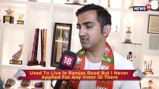 Gautam Gambhir On Two Voter IDs, Challenge Of Debate And Full Statehood