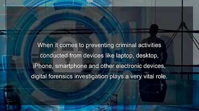 Digital Forensics Investigation | 1stDataRecovery