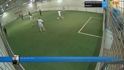 But de Julien (0-4) - POMPIERS DE CHAUVIGNY  Vs GOLDY'S - 30/04/19 20:00 - LIGUE 2