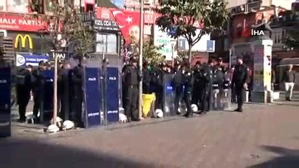 Beşiktaş'ta 1 Mayıs için yoğun güvenlik önlemleri