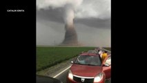 Romania: enorme tornado devasta zona desertica, non ci sono vittime