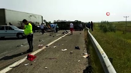1 Mayıs kutlamalarına giden işçileri taşıyan otobüs devrildi: Ölü ve yaralılar var