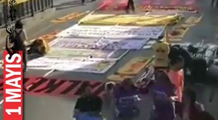 1 Mayıs alanında ilk toplanmalar