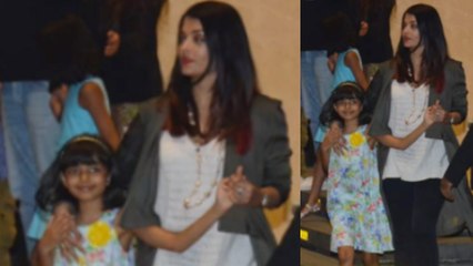 Aishwarya Rai Bachchan gets trolled badly for holding Aaradhya Bachchan's hand; Here's why FilmiBeat