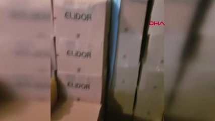 İzmir Bornova'da Taklit Ürün Deposuna Baskın