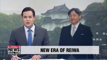 Emperor Naruhito ascends throne, marking start of new era in Japan