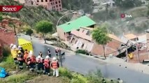 Bolivya’da toprak kayması: 17 ev yıkıldı
