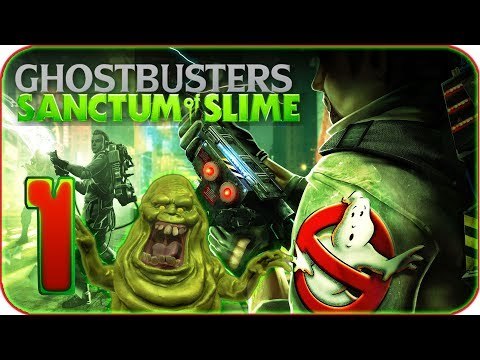 Ghostbusters: Sanctum of Slime Walkthrough Part 1 (PS3, X360, PC) Level 1 : Training Ground