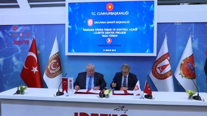 IDEF'19 iş birliği anlaşmaları -  THY Teknik ile HİK Sistemi İçin Lojistik Destek İşbirliği Protokolü - İSTANBUL