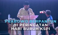 Pantun Prabowo di Peringatan Hari Buruh Bersama KSPI