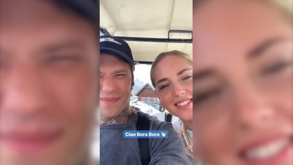 Chiara Ferragni y Fedez se despiden de la Polinesia Francesa