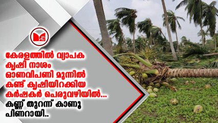 കേരളത്തിൽ വ്യാപക കൃഷി നാശം