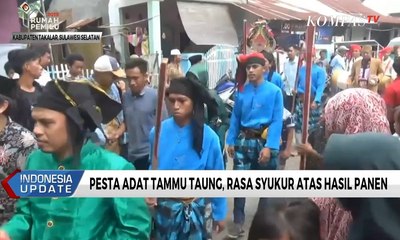 Pesta Adat Tammu Taung, Rasa Syukur atas Hasil Panen