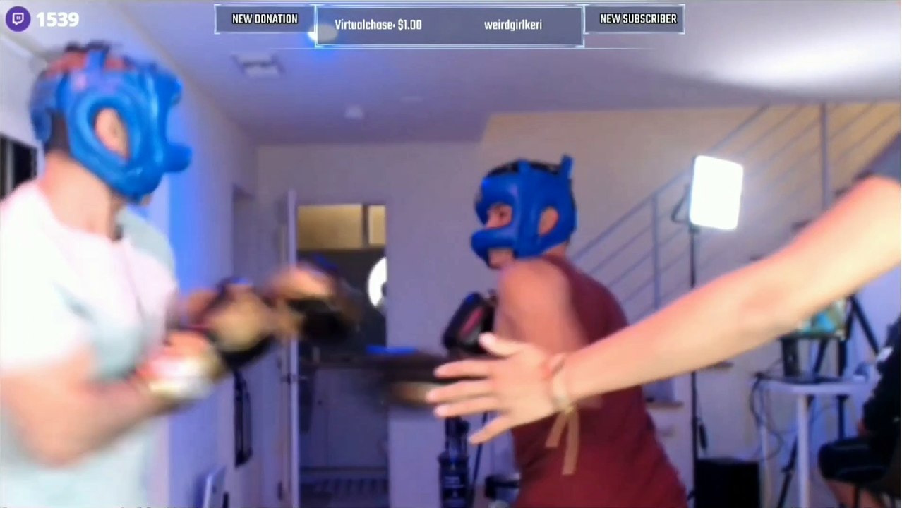 Alex Wassabi & FouseyTube fights each other on twitch.