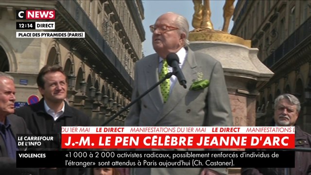 Jean-Marie Le Pen : « L'incendie de Notre-Dame est un incendie criminel »