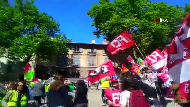 - Sarı Yelekliler 1 Mayıs’ta da sokaklarda- Fransa’da 1 Mayıs alarmı