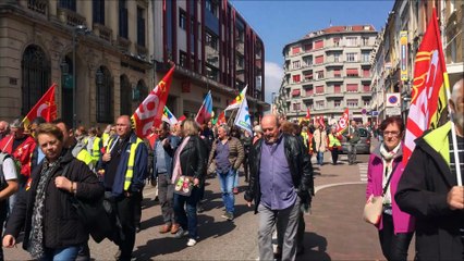 La manifestation du 1er-Mai à Roanne