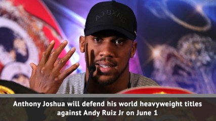 Ruiz Jr confirmed as Joshua's opponent in New York