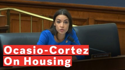 Alexandria Ocasio-Cortez Says It's 'Morally Wrong' That Housing Departments In NYC Are Underfunded