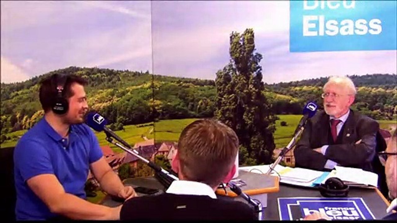 Le pasteur Christophe Kocher de l'église Saint-Guillaume à Strasbourg