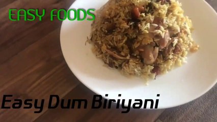 EASY FOODS||Easy Dum Biriyani||Malayalam|| എളുപ്പത്തിൽ ഒരു ദം ബിരിയാണി  Homemade Recipe 01