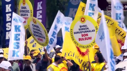 1 Mayıs etkinliği - Anadolu Meydanı'na gelen gruplar (2) - ANKARA