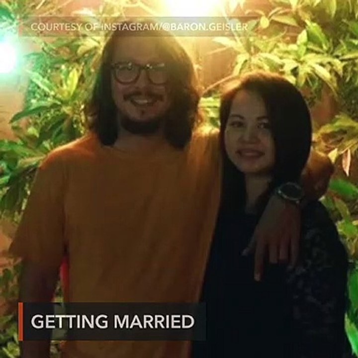 Baron Geisler is getting married