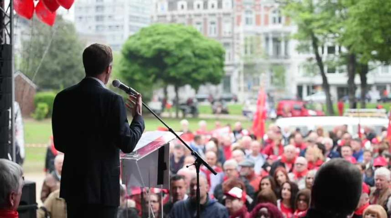 Liège : le 1er mai du parti socialiste