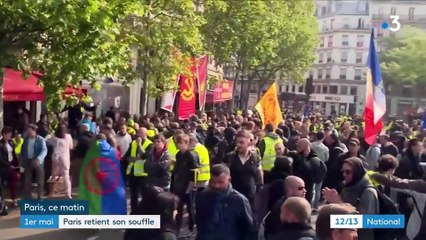 1er-Mai : les "gilets jaunes" en première ligne à Paris