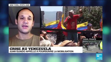Crise au Venezuela : Juan Guaido appelle à poursuivre la mobilisation