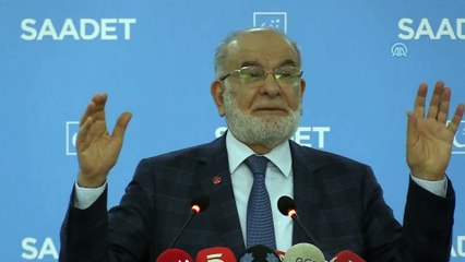 Karamollaoğlu: 'Çanakkale Köprüsü, İstanbul Kanalı'nı durdurmaları icap eder' - ANKARA