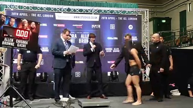 THE BABY FACED ASSASSIN! - SHANNON COURTENAY WEIGHS IN AHEAD OF SECOND PRO FIGHT