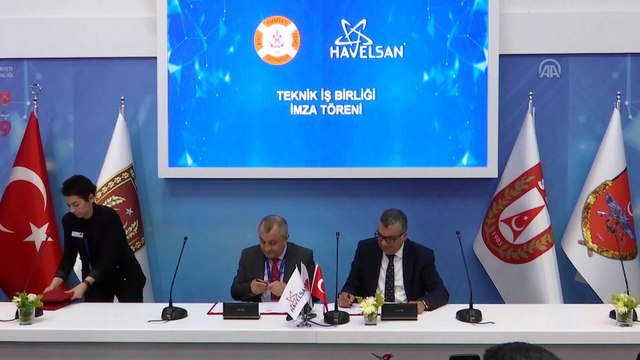 IDEF'19 iş birliği anlaşmaları - SavNET Bağlantı Protokolü'ne imza töreni - İSTANBUL