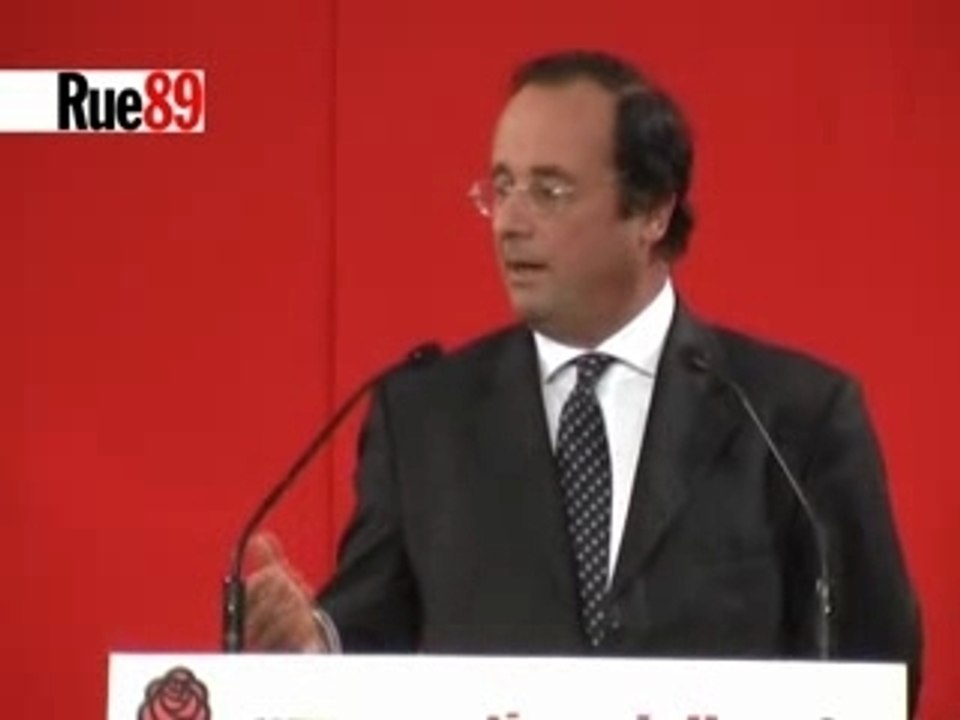Voeux du 10 janvier de  François Hollande
