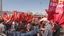 İstanbul- Bakırköydeki Miting Alanına Grupların Yürüyüşü Başladı