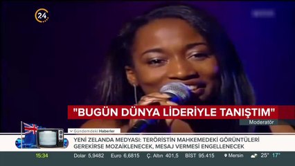 Della Miles, Erdoğanlarla tanıştı