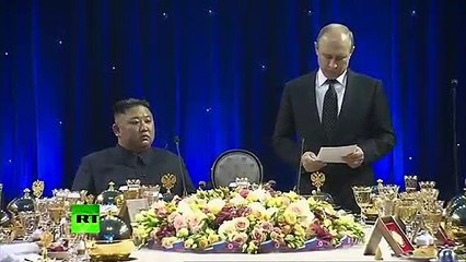 Kim Jun Un và tổng thống Nga Putin hội nghị thượng đỉnh