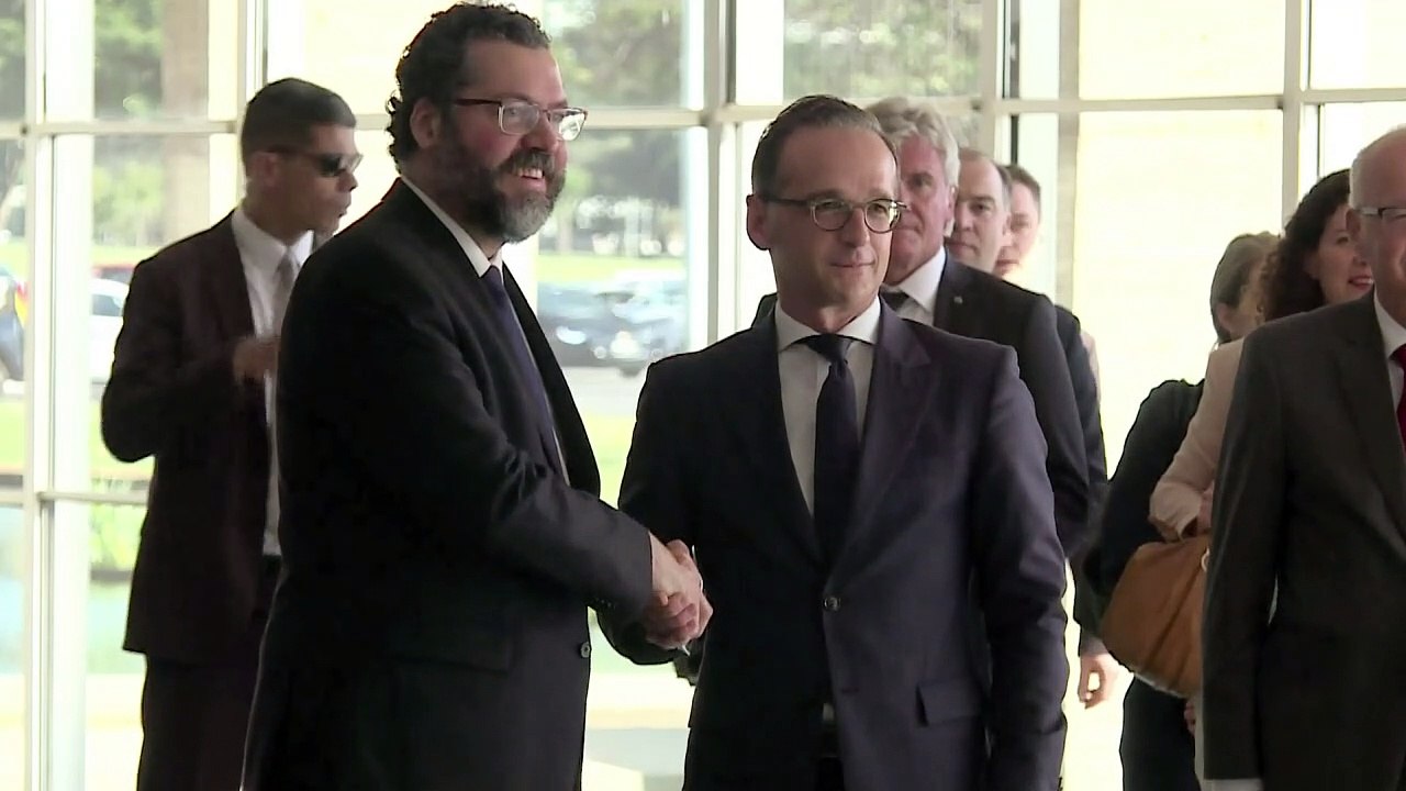 Maas bekräftigt Unterstützung für Guaidó