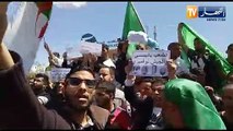 مسيرات سلمية في الجلفة داعمة للجيش  تحت شعار 