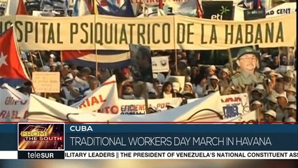 Cuba Celebrates International Workers' Day