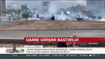 Venezuela'da darbe girişimi bastırıldı