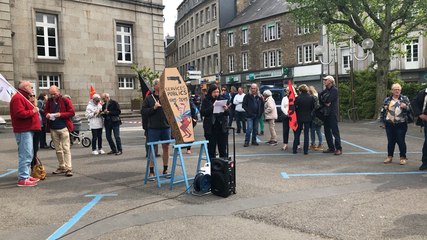 Avranches. Manifestation du 1er mai
