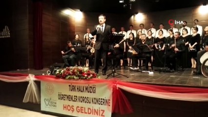 Gedizli öğretmenlerden türkü şöleni