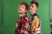 Justin Bieber and Ed Sheeran tease new collaboration?