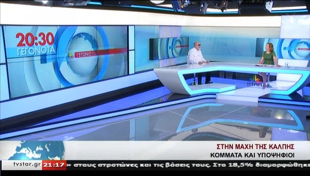 Ο υποψήφιος ευρωβουλευτής με τον ΣΥ.ΡΙΖ.Α. Π.ΚΟΥΡΟΥΜΠΛΗΣ, στο STAR Κεντρικής Ελλάδας