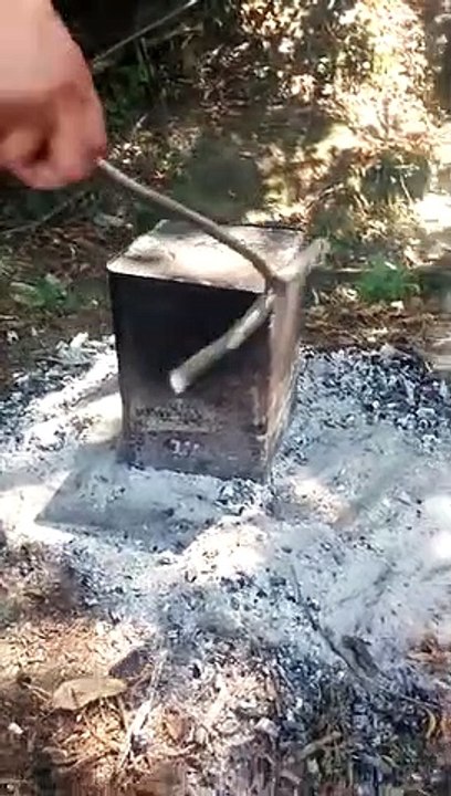 tenekede tavuk