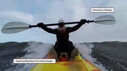 Kayak Surfing!