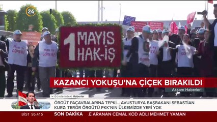 İstanbul'da 1 Mayıs kutlamalarından görüntüler